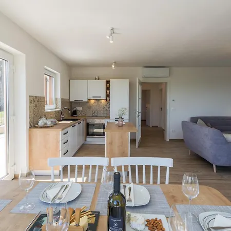 Skraline For 6 People Near Umag With Salt-water Private Pool Krasica (Istria)
